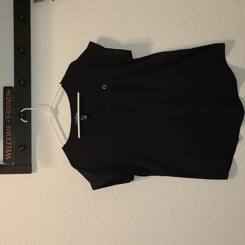Chase Bank Lands'End short sleeve blouse